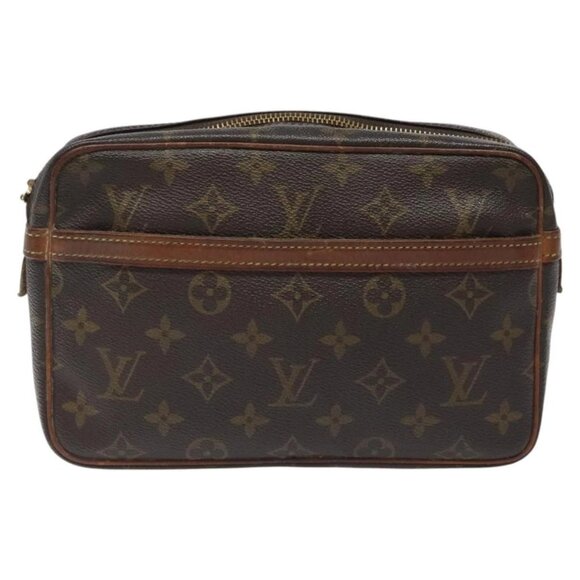 LOUIS VUITTON Monogram Compiegne 23 Clutch Bag - Picture 2 of 16
